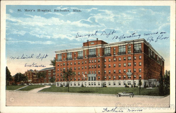 St. Marys Hospital Rochester Minnesota