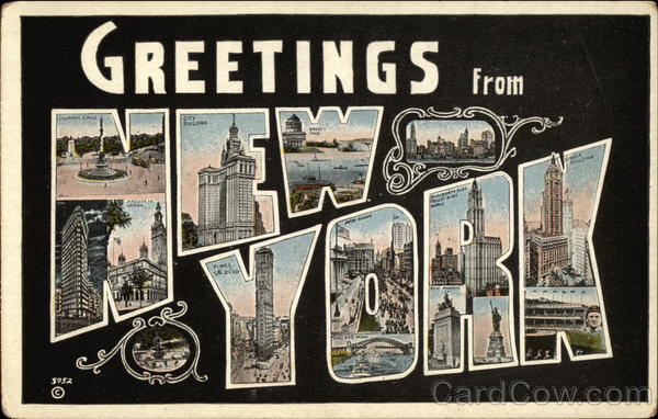 Greetings from New York