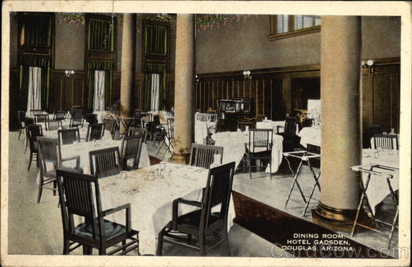 Hotel Gadsden - Dining Room Douglas Arizona