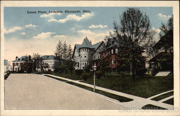 Lenox Place, Avondale Cincinnati Ohio