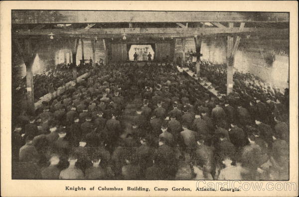Knights of Columbus Building, Camp Gordon Atlanta Georgia