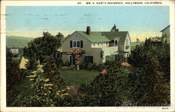 William S. Hart's Residence Hollywood California