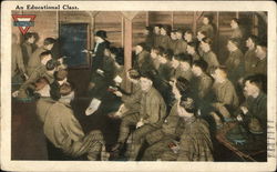 An Educational Class Postcard