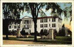 New Perry Hotel Postcard