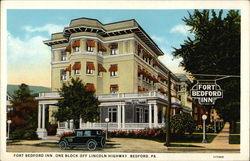 Fort Bedford Inn Postcard