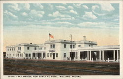 Fray Marcos, New Santa Fe Hotel Williams, AZ Postcard Postcard
