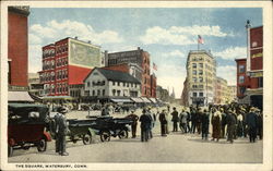 The Square Waterbury, CT Postcard Postcard