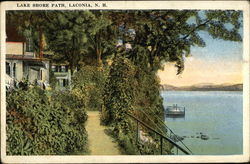 Lake Shore Path Postcard