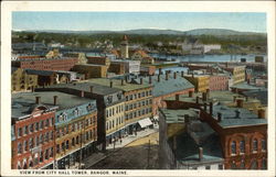 View from City Hall Tower Postcard