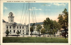 Academic Hall Postcard
