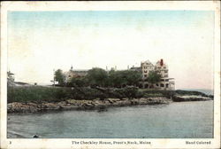 The Checkley House Prouts Neck, ME Postcard Postcard