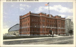 State Armory, M.V.M Postcard