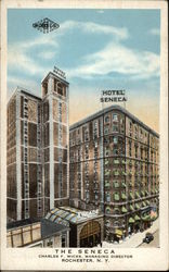 The Seneca, Charles F. Wicks, Managing Director Rochester, NY Postcard Postcard