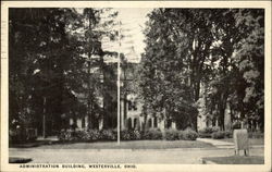 Administration Building Westerville, OH Postcard Postcard