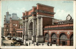 North Station Postcard
