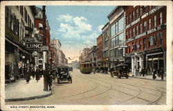 Main Street View Postcard