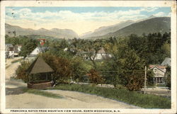 Franconia Notch From Mountain View House Postcard