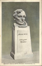Abraham Lincoln, Capitol Rotunda Postcard