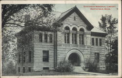 Dickinson Memorial Library Postcard