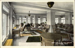 Sun Parlor at the Kahler Postcard