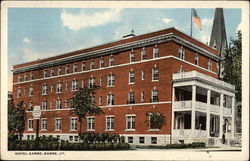 Hotel Barre Postcard