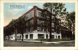 Manual Training and Central High School Kalamazoo, MI Postcard Postcard