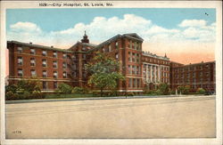 City Hospital Postcard