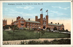 Washington University, Forest Park Postcard
