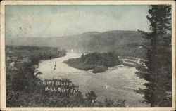 Cheppy Island Millrift, PA Postcard Postcard