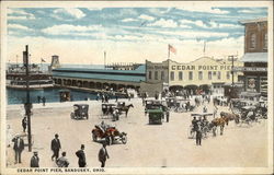 Cedar Point Pier Postcard