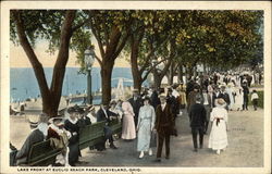 Lake Front at Euclid Beach Park Postcard