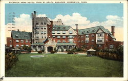 Pickwick Arms Hotel, John W. Heath, Manager Postcard