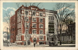 The Hitchcock Building and Masonic Temple Waterbury, CT Postcard Postcard