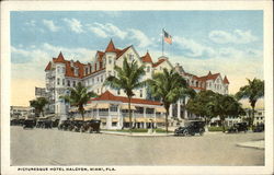 Picturesque Hotel Halcyon Postcard