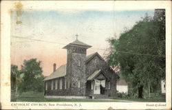 Catholic Church New Providence, NJ Postcard Postcard