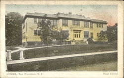 School View New Providence, NJ Postcard Postcard