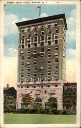 Robert Treat Hotel Postcard