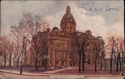 View of Court House Postcard