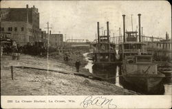 La Crosse Harbor Postcard