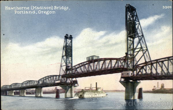Hawthorne (Madison) Bridge Portland Oregon