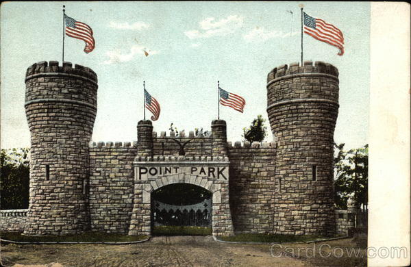 Entrance Gate into Point Park, Lookout Mountain Chattanooga Tennessee