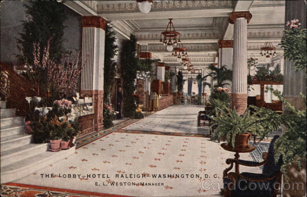 The Lobby Hotel Raleigh Washington District of Columbia