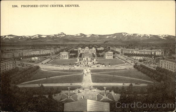 Proposed Civic Center Denver Colorado