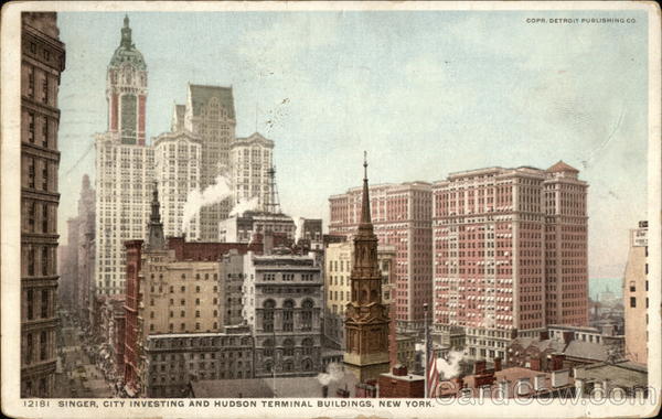 Singer City Investing and Hudson Terminal Buildings New York