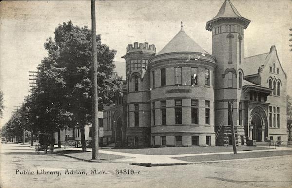 Public Library Adrian Michigan