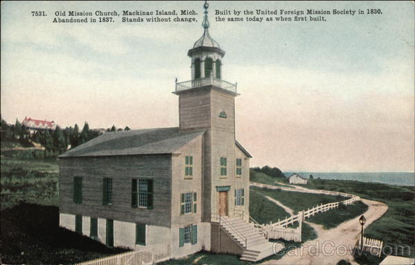 Old Mission Church Mackinac Island Michigan