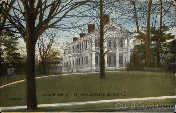 Home of Quincy Historical Society Illinois