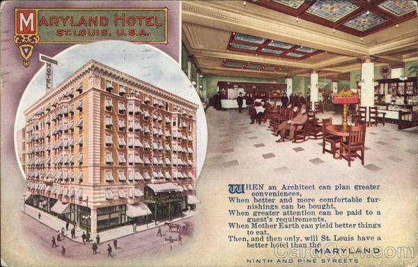 Maryland Hotel St. Louis Missouri