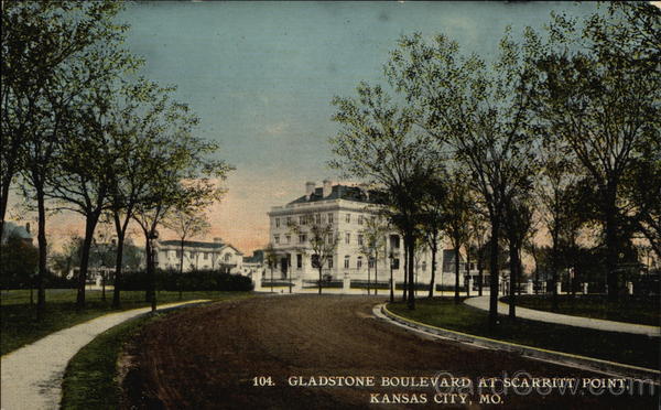 Gladstone Boulevard at Scarritt Point Kansas City Missouri