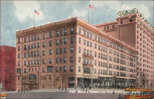 Moore's Theatre and Hotel Washington Seattle